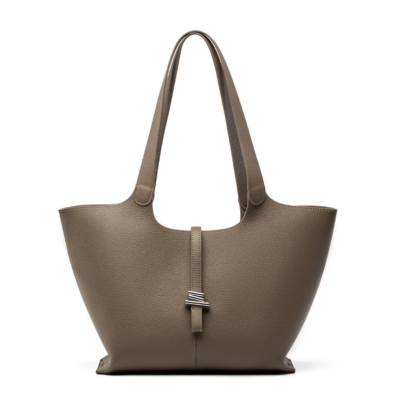Leather Cowhide Portable Shoulder Bag
