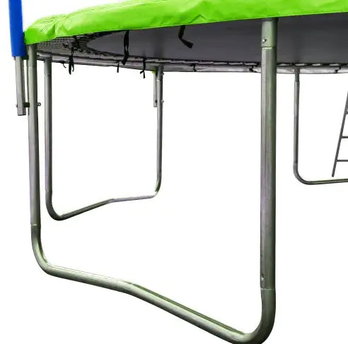 16FT Trampoline For Adults Kids With Basketball Hoop, Outdoor Trampolines W Ladder And Safety Enclosure Net For Kids And Adults