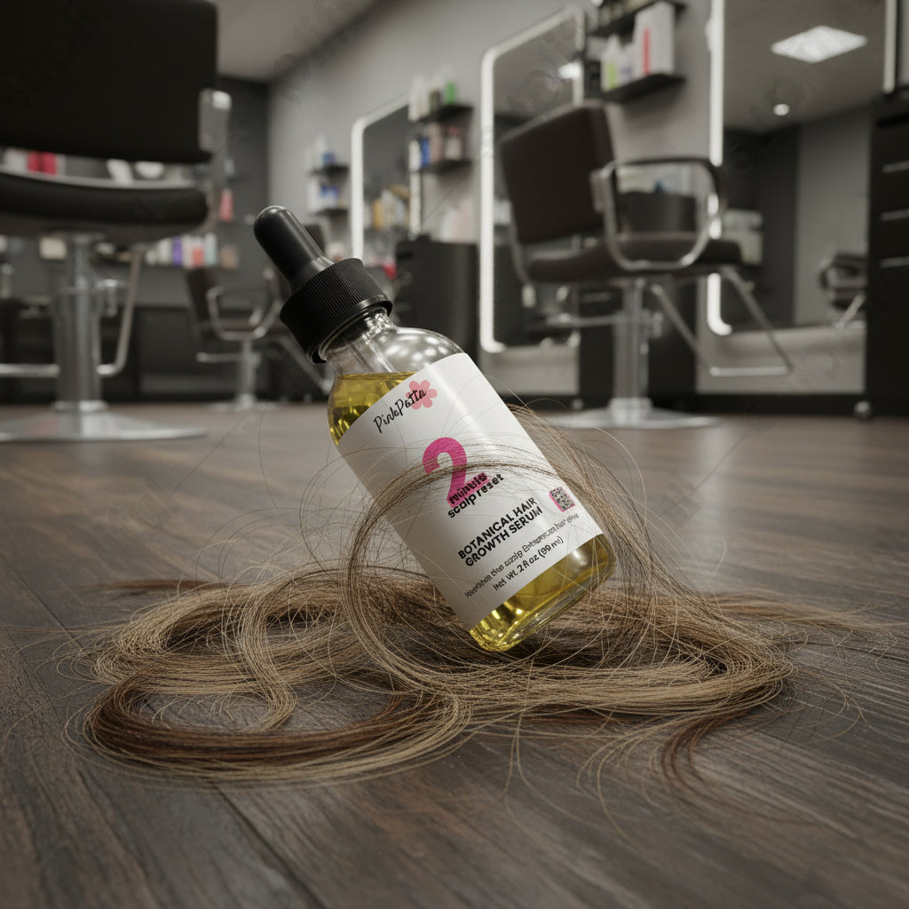 2 minute scalp reset - Botanical Hair Growth Serum