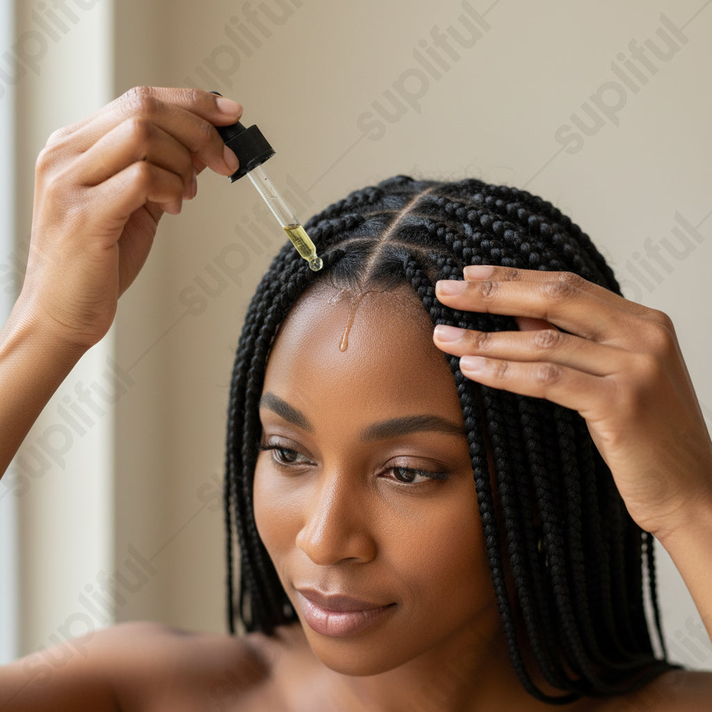 2 minute scalp reset - Botanical Hair Growth Serum