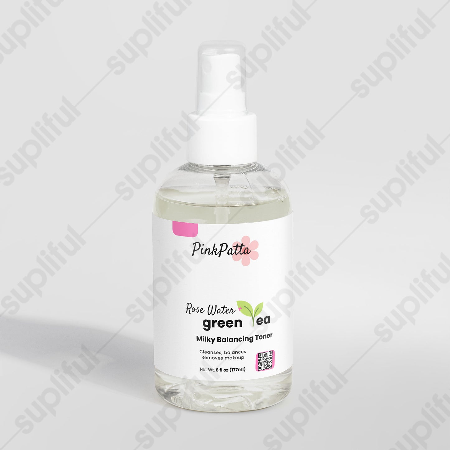 Rose Water + Green Tea Milky Balancing Toner