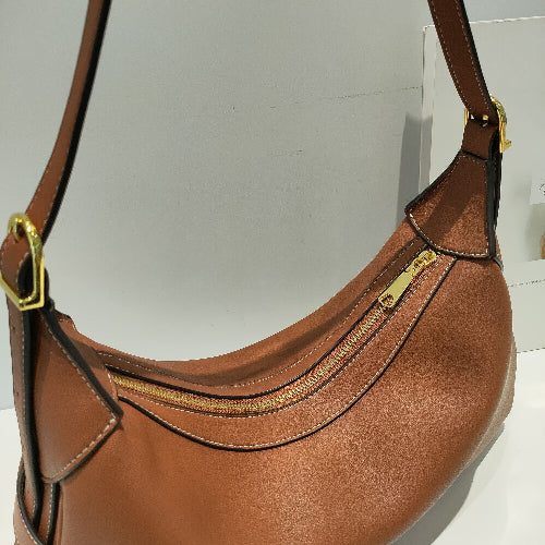 Leather One-shoulder Handbag