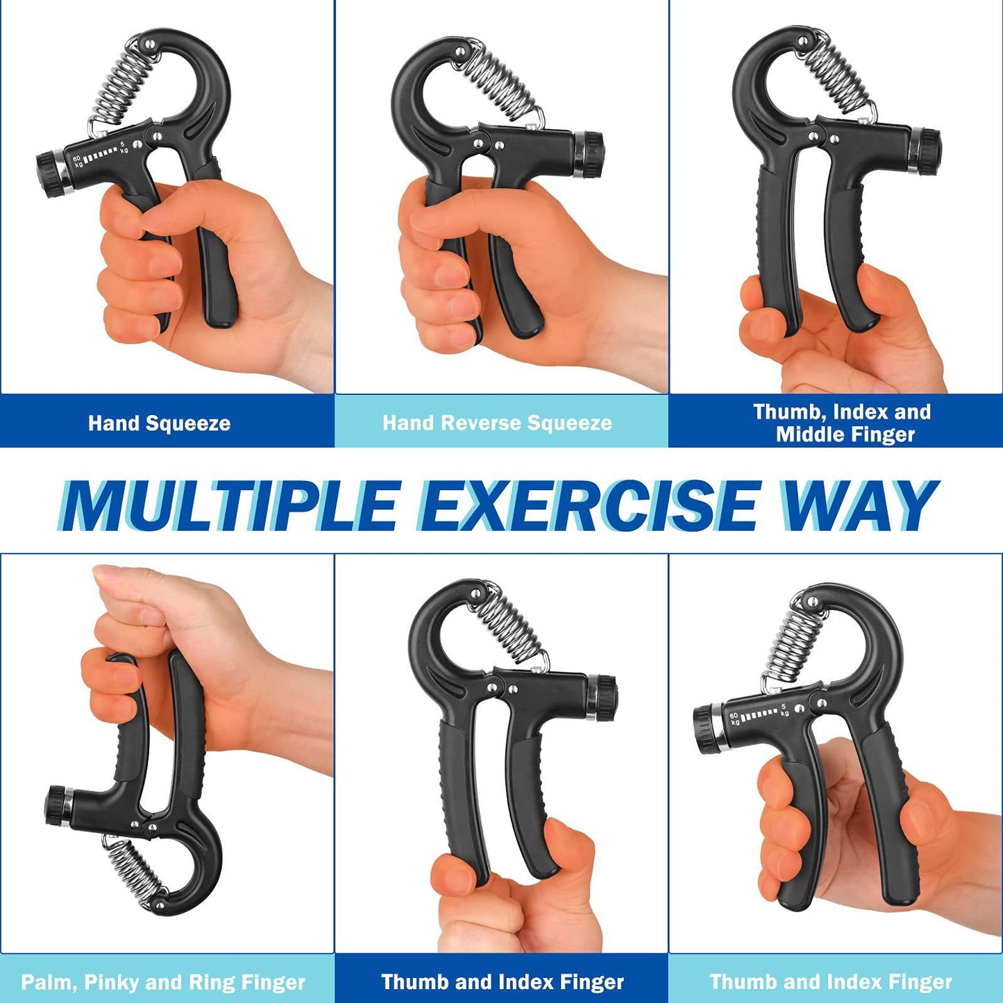 Professional Hand-Strength and Muscle Developer - Adjustable Tension