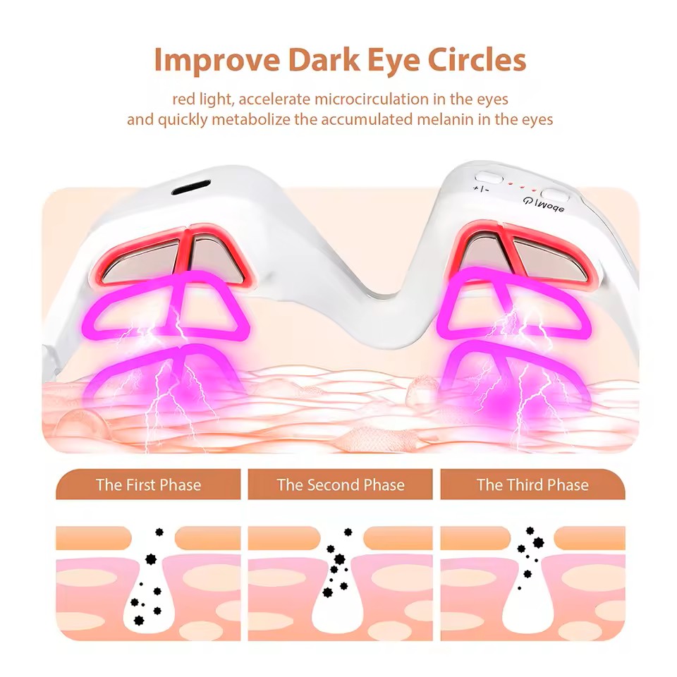 Red Light Eye Massager for Puffiness