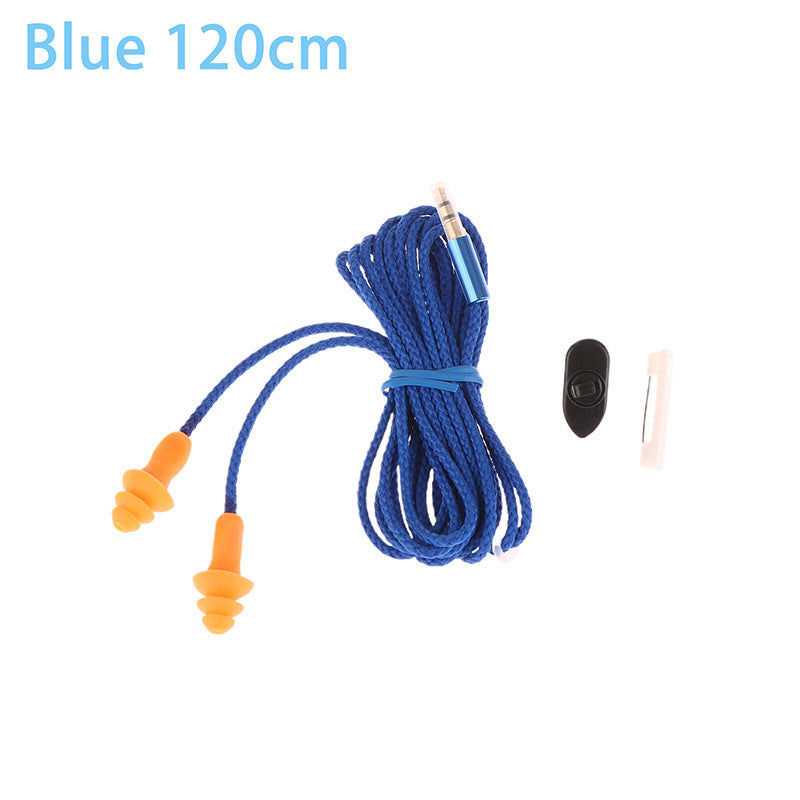 Safety Earbuds Soundproof Wired Headphones