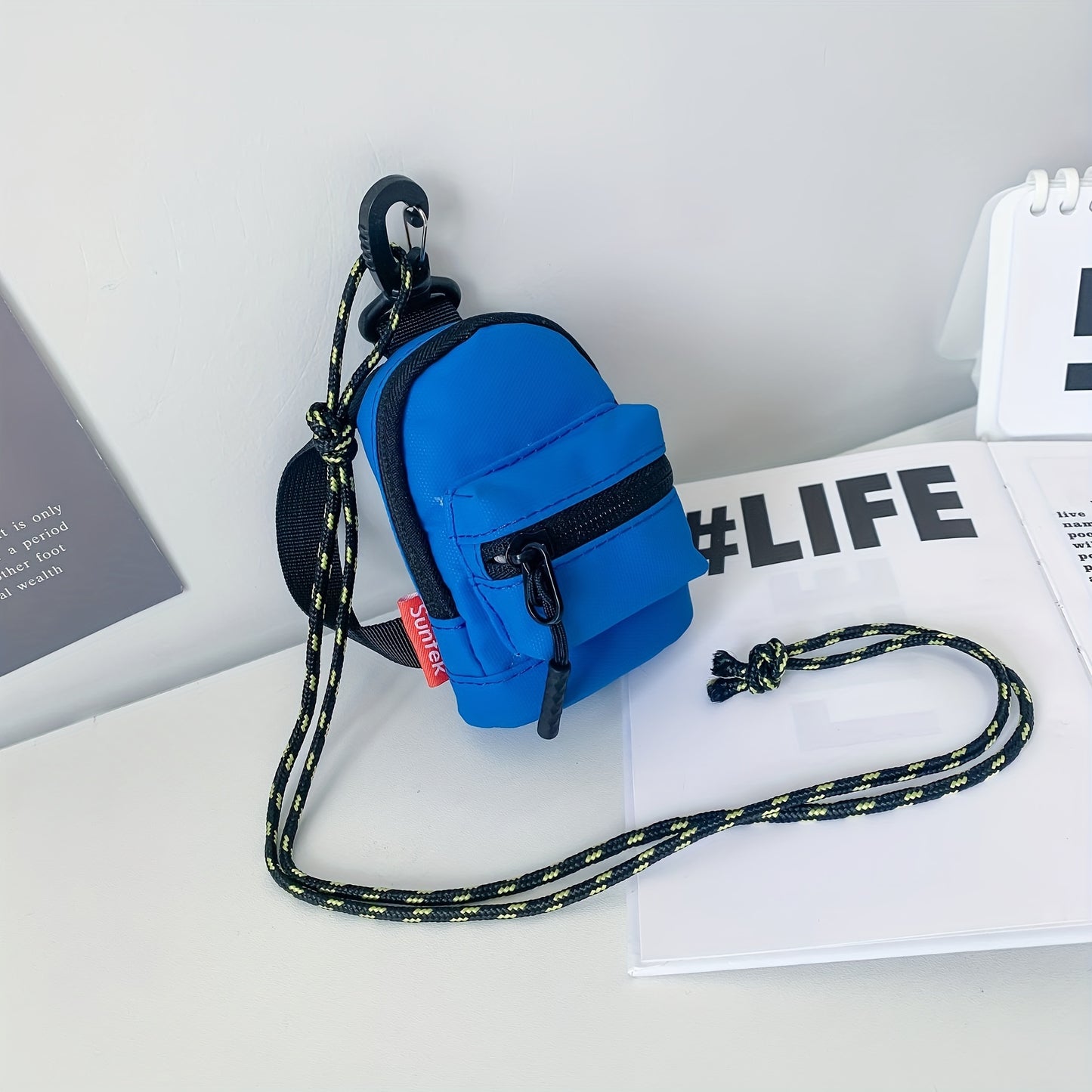 Mini Backpack Bag Charm For Men And Women With Lanyard
