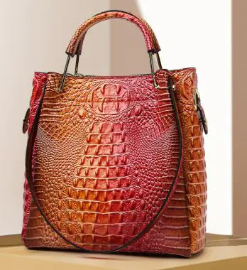 Elegant Floral Embossed Synthetic Leather Satchel Handbag for Women - Adjustable Shoulder Strap, Secure Zipper Closure, Light Brown/Purple/Black - Versatile Work & Casual Purse, Daily Use Accessory, Sophisticated Design, Structured Handbag