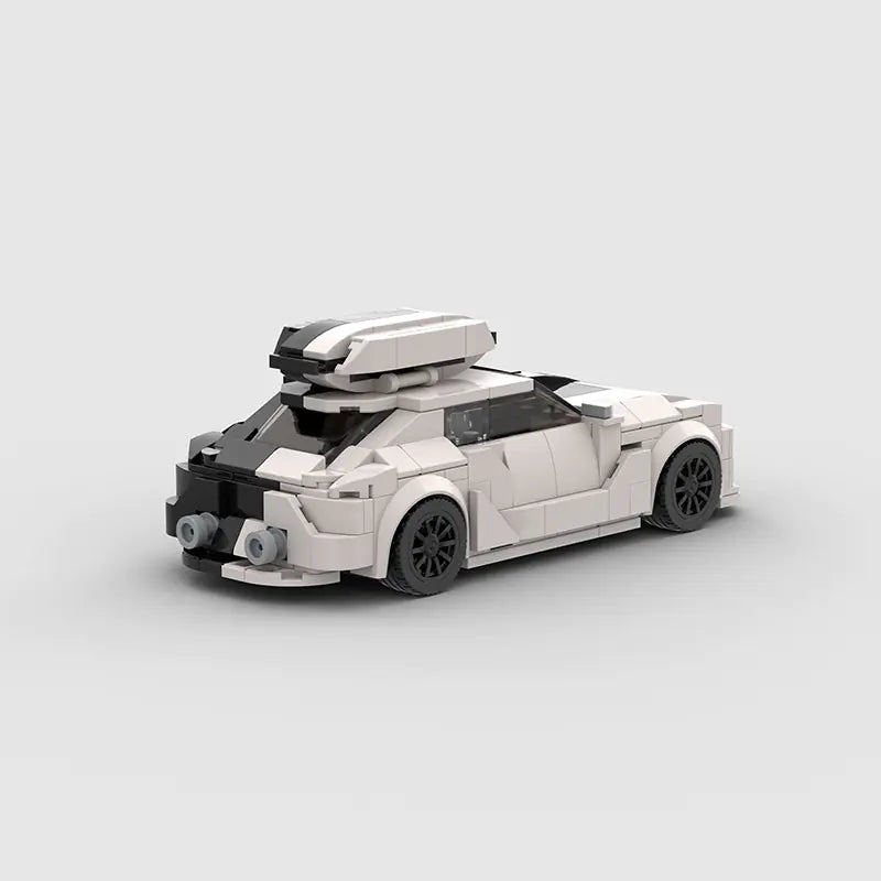 RS6 Race Car Model MOC Compatible Building Blocks