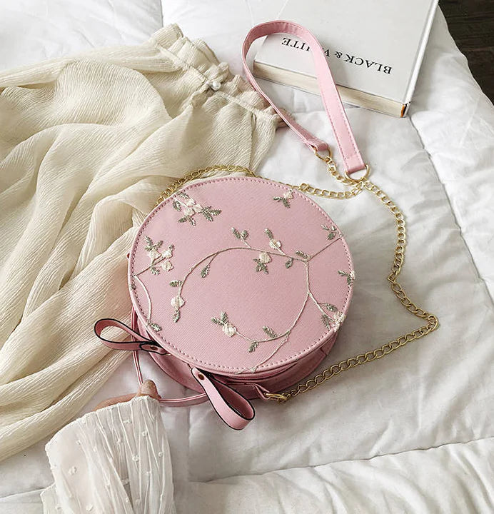 Summer Women's Crossbody Bag - Trendy Mini Round Bag