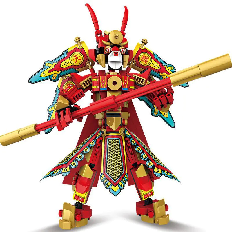 Transforming Robot Compatible with LEGO Building Blocks