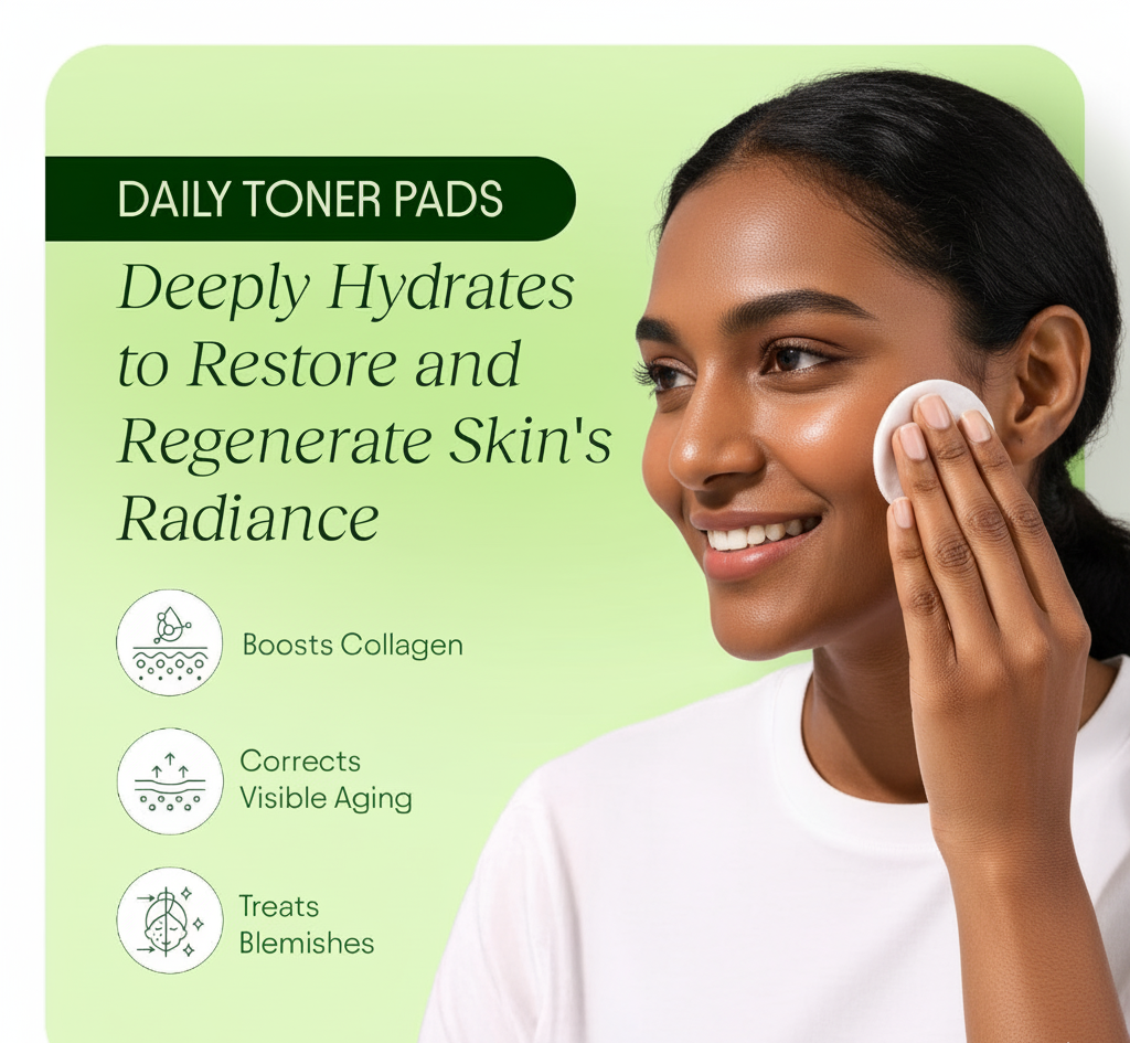 Wrinkle Minimizing Toner Pads (One Box)
