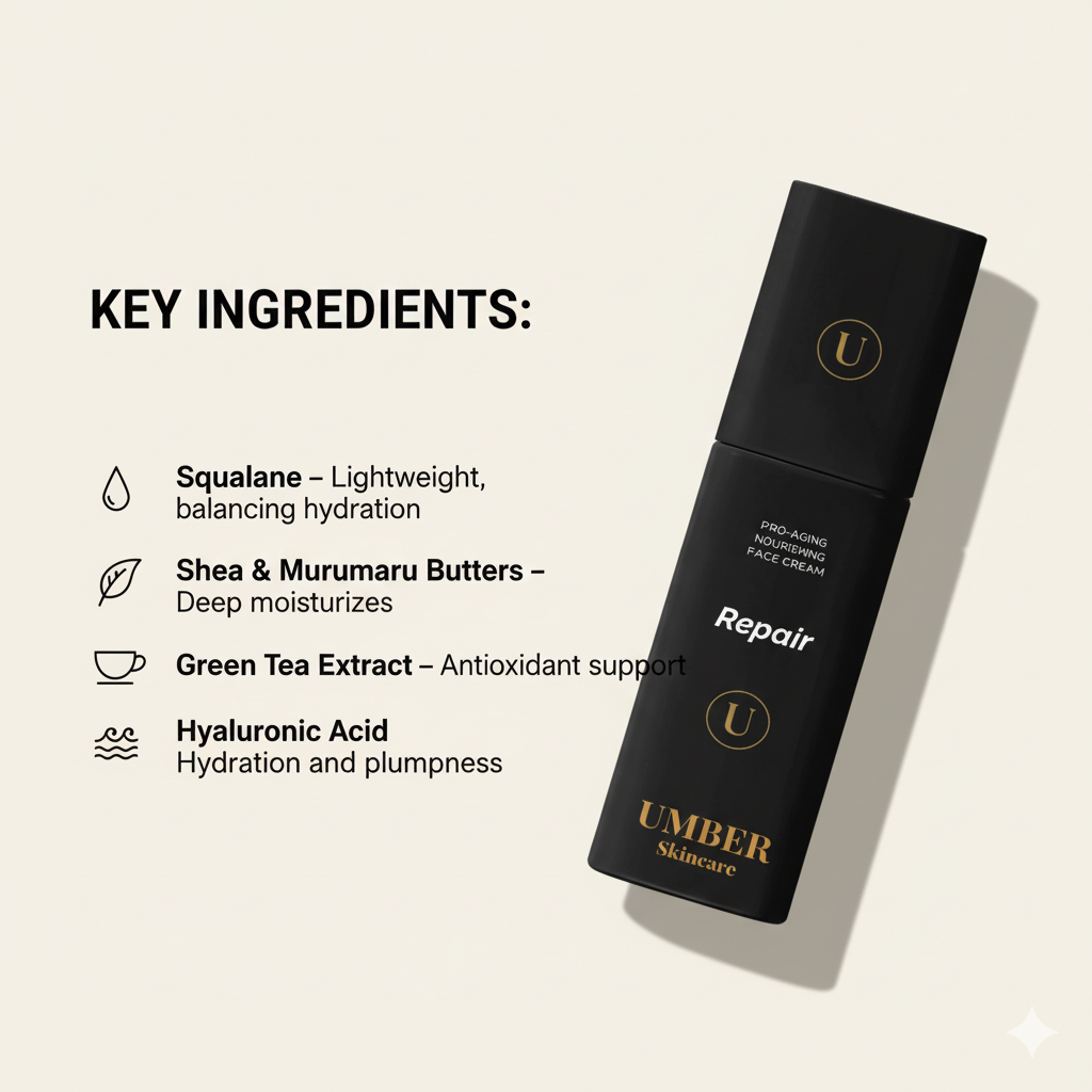 Umber Repair | Nourishing Moisture for Melanin-Rich Skin