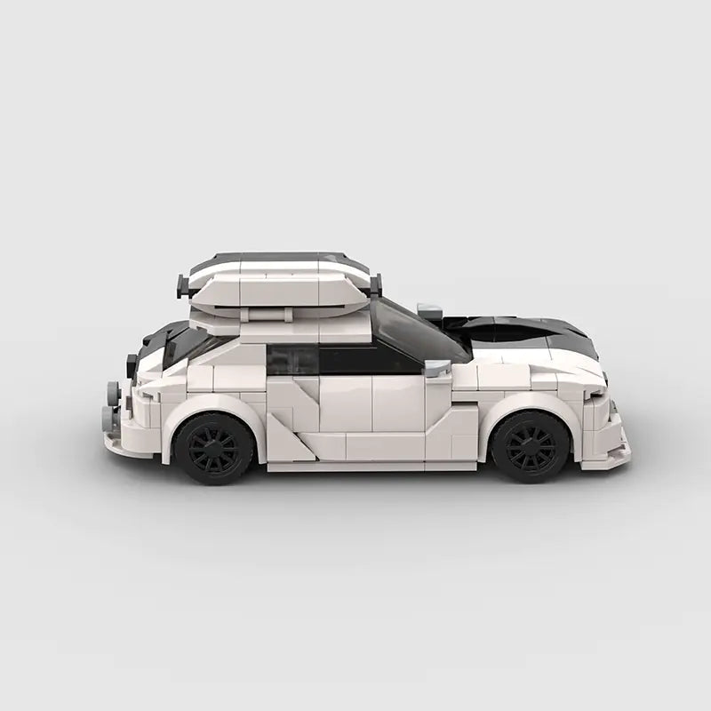 RS6 Race Car Model MOC Compatible Building Blocks