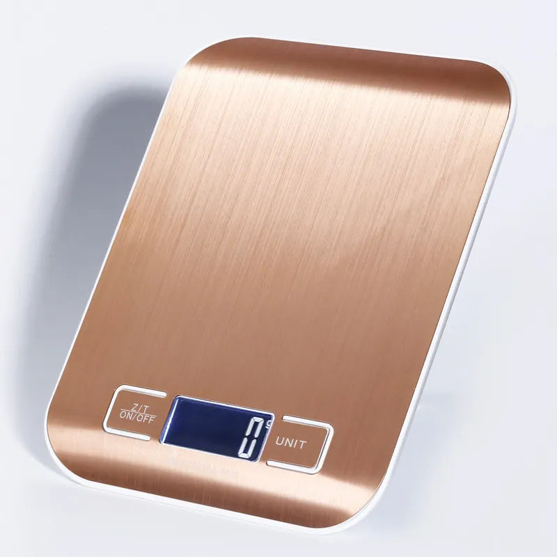 Rechargeable Food Kitchen Scale, Digital Grams and Ounces for Weight Loss, Baking, Cooking, Keto and Meal Prep, LCD Display,
