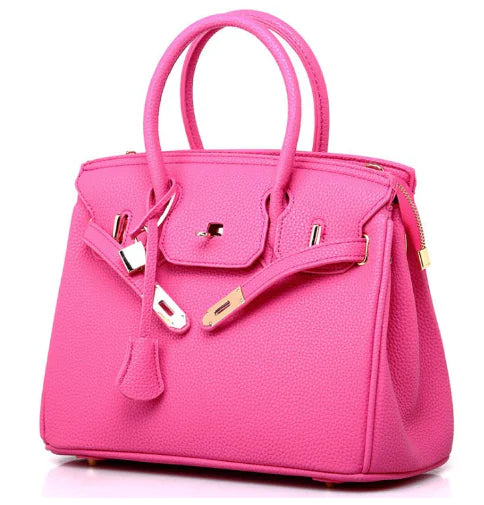 Mini Leather Handbag w/ Shoulder Strap