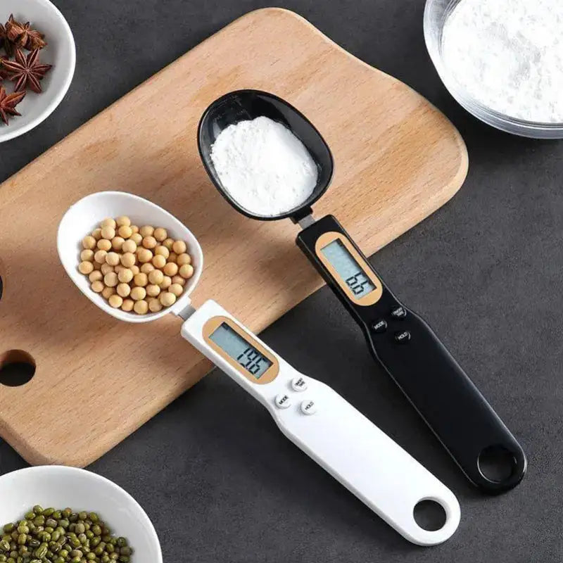 Digital Measuring Spoon Electronic Scale Spoon Weighing for Food Coffee Powder Tea Ingredients Spice Baking Kitchen Gram Measuring Spoons High Precision 0.1g
