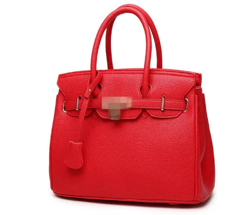 Mini Leather Handbag w/ Shoulder Strap