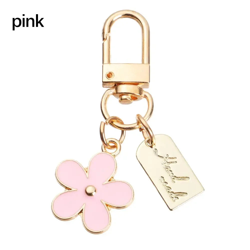 Fashion Flower Keychains Bag Charm