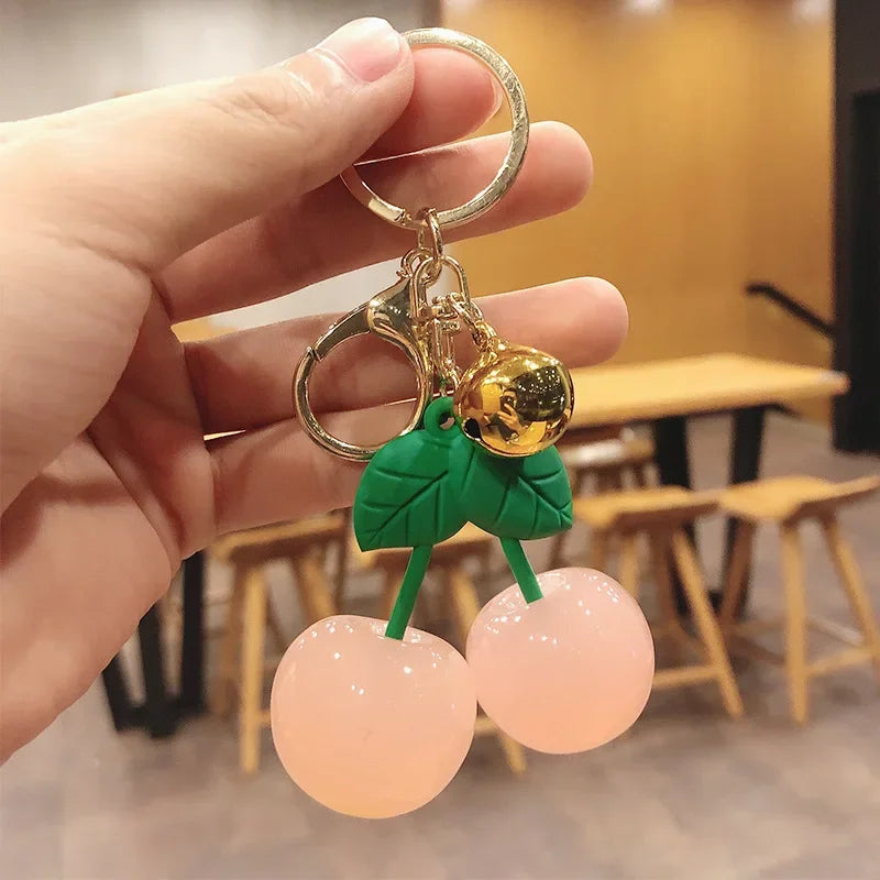 Exquisite Cherry Bag Charm