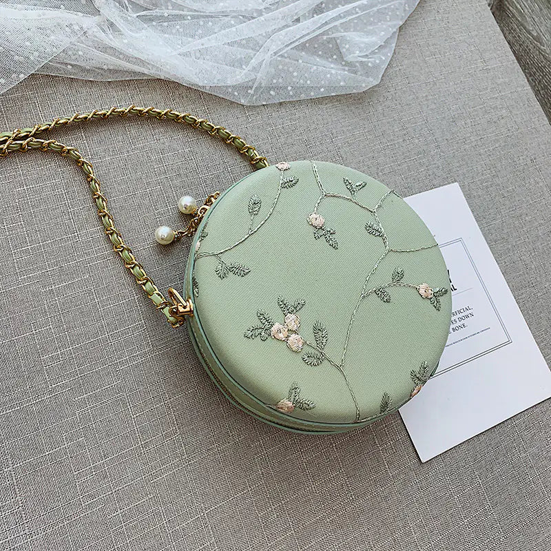 Summer Women's Crossbody Bag - Trendy Mini Round Bag