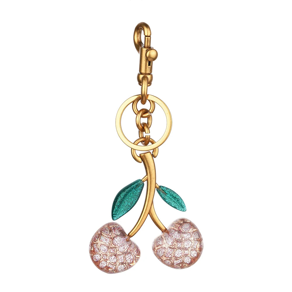 Exquisite Cherry Bag Charm