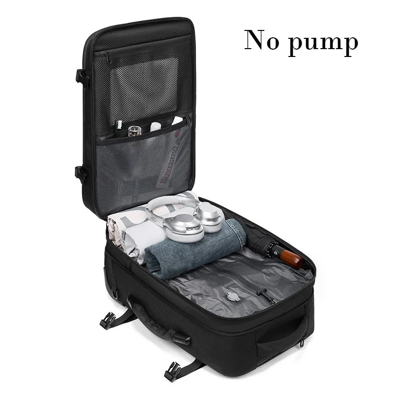 Travel Trolley Vacuum Compression Wheeled Suitcase