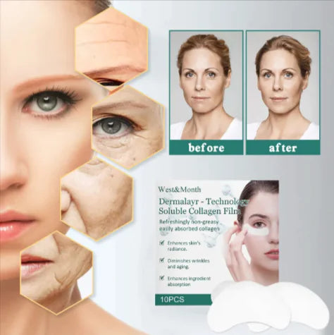 Intensive Hydrating Collagen Eye Masks | Under-Eye Treatment for a Youthful Glow