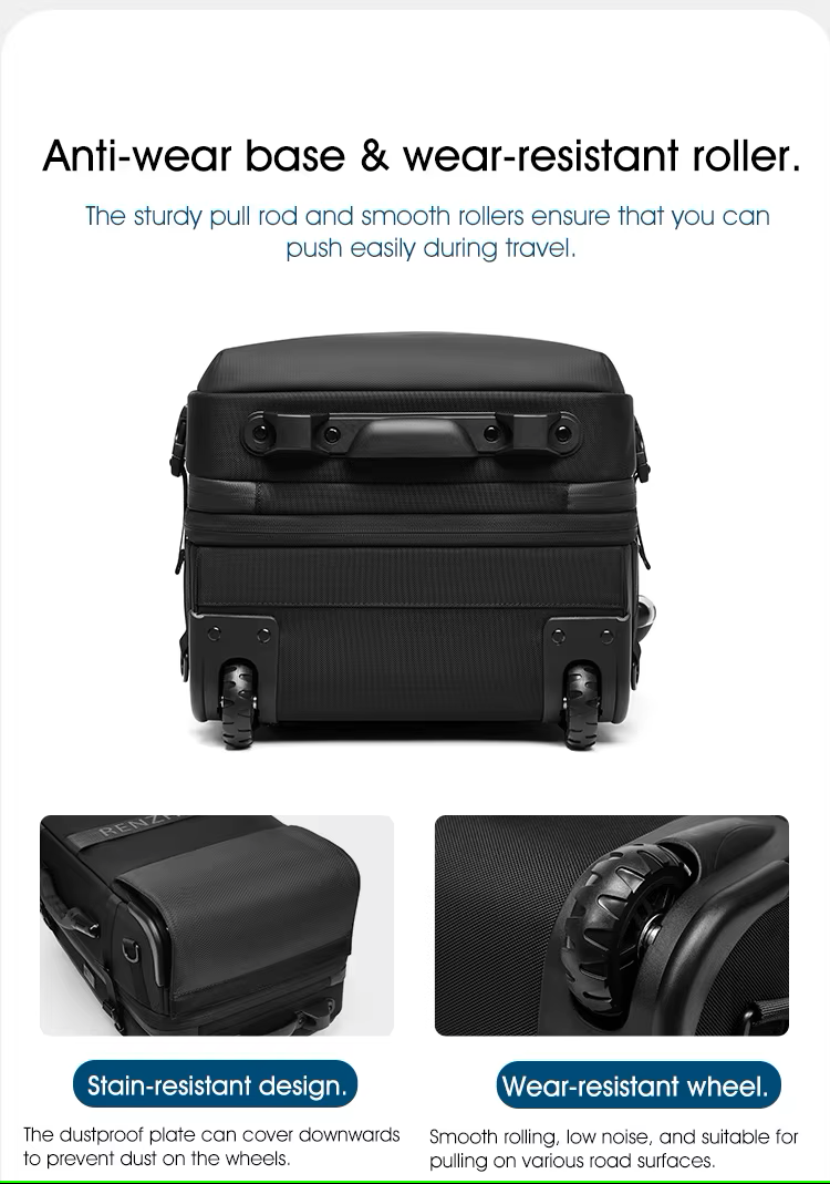 Travel Trolley Vacuum Compression Wheeled Suitcase