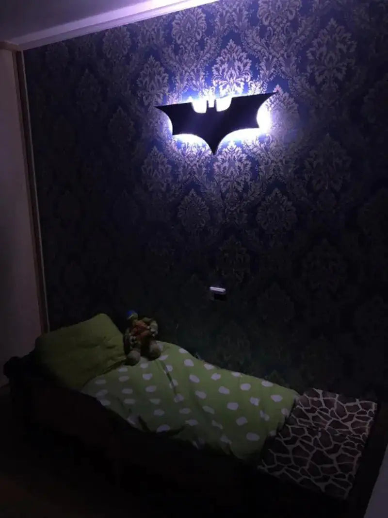 Glowing BAT wall ornament 16in