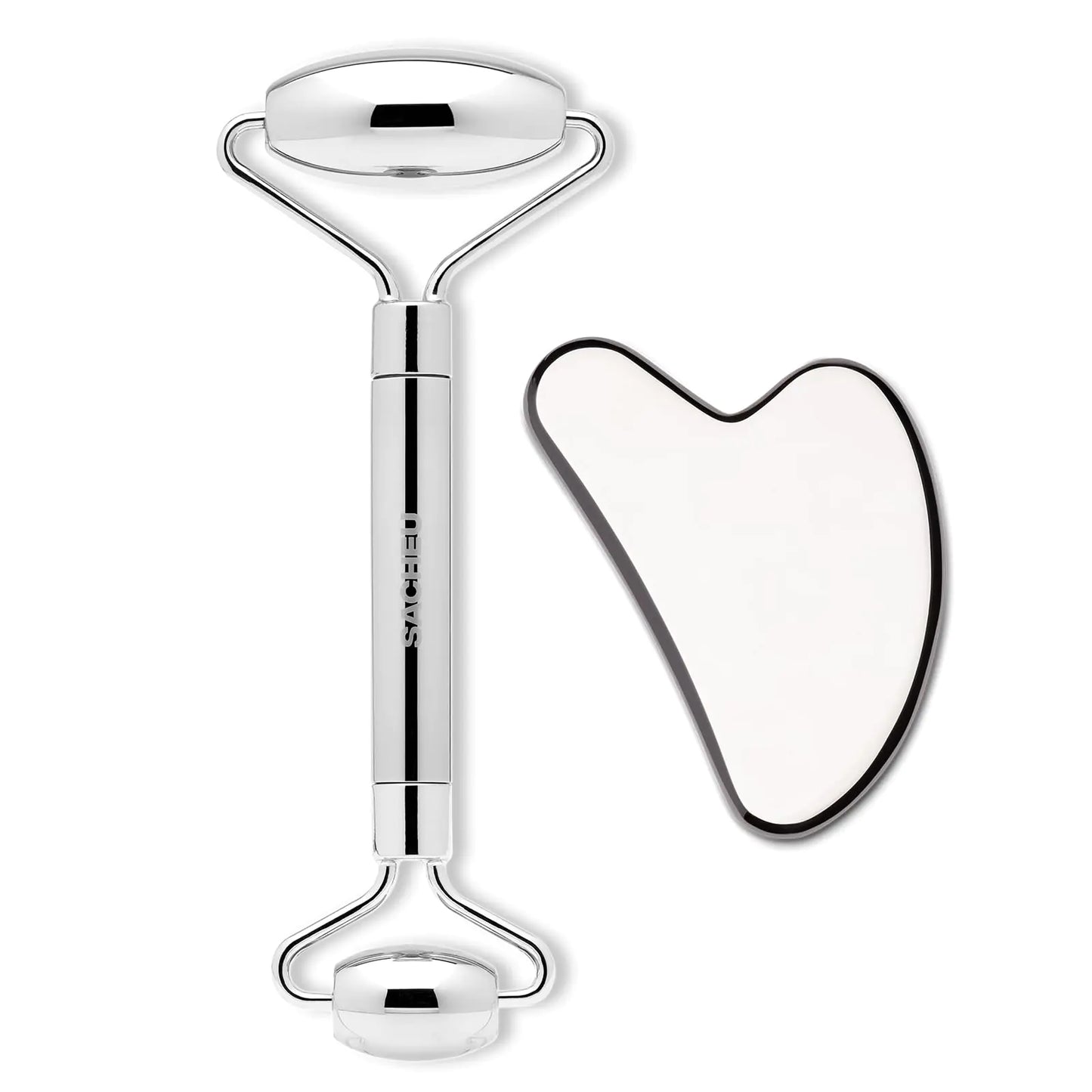 Stainless Steel Face Roller Bundle - Metal Face Roller