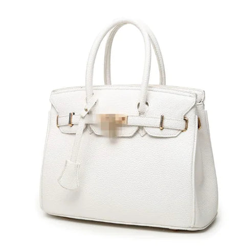 Mini Leather Handbag w/ Shoulder Strap