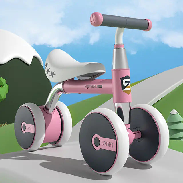Doki Toy Baby Walker Balance Bike for Ages 12-36 Months