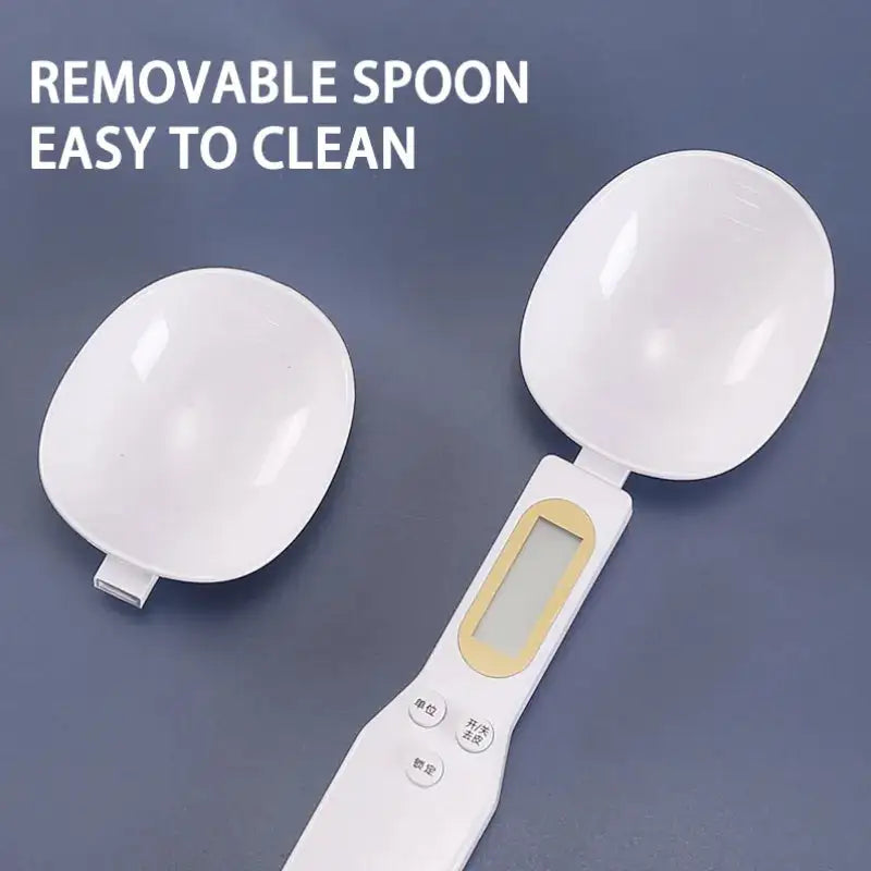 Digital Measuring Spoon Electronic Scale Spoon Weighing for Food Coffee Powder Tea Ingredients Spice Baking Kitchen Gram Measuring Spoons High Precision 0.1g