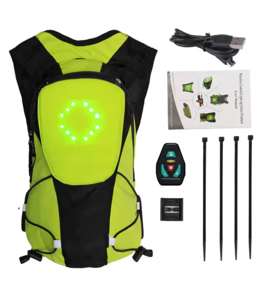 Safety Vest - for e-Delivery - with lighted Turn Signal
