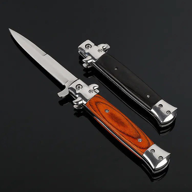 Multi-Functional Folding Knife for Outdoor Survival