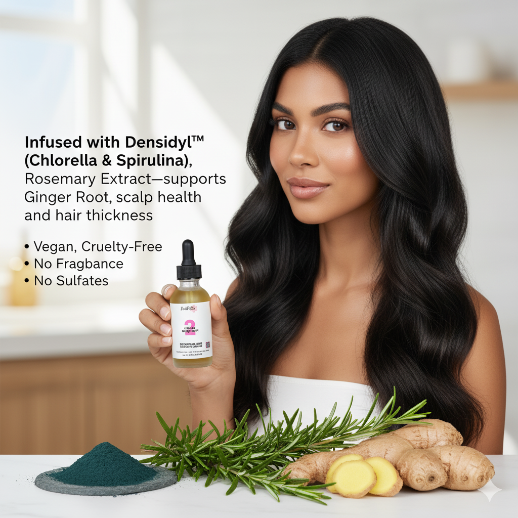 2 minute scalp reset - Botanical Hair Growth Serum