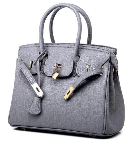 Mini Leather Handbag w/ Shoulder Strap