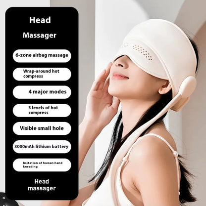 Head And Eye Integrated Massage Instrument Airbag Package Sleep Aid Home- zd