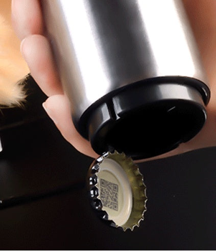 Stainless Steel Bottle Opener Web Celebrity Bar Press Opener Bottle Opener Automatic Summer Party- Cjc