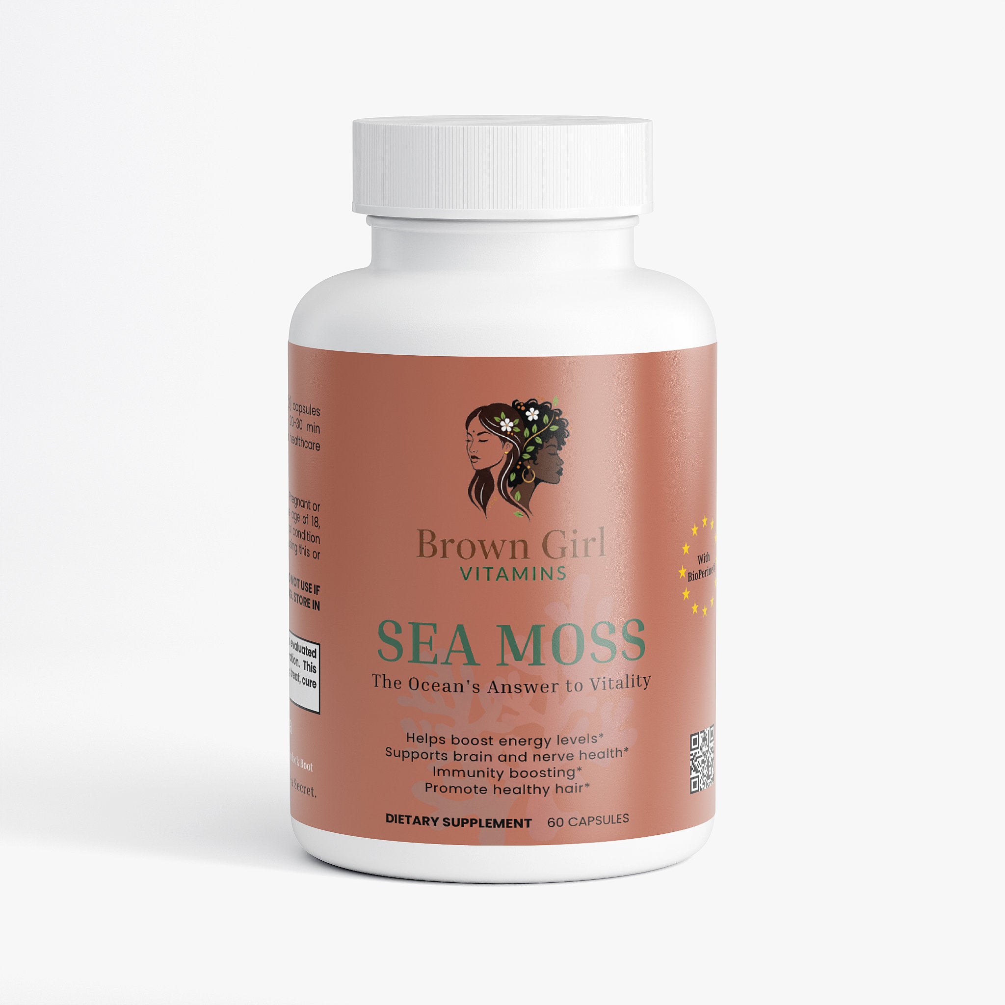 sea moss for black women hair growth bundle with moringa and collagen – PinkPatta