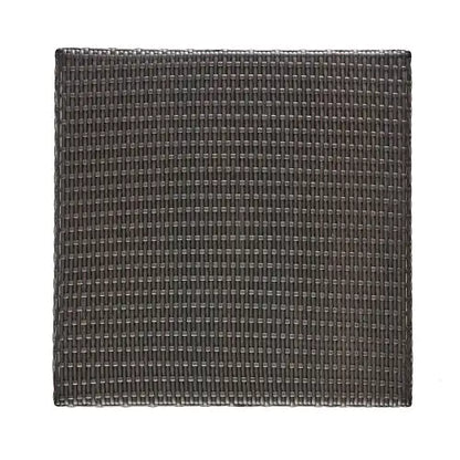 Home Outdoor 26" Wicker Square Bar Table, Multibrown
