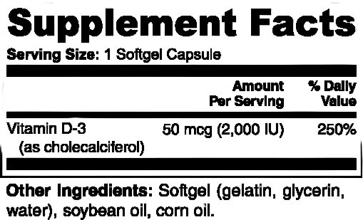 Boost D3 | Vitamin D3 2,000 IU