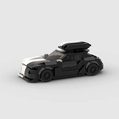 RS6 Race Car Model MOC Compatible Building Blocks