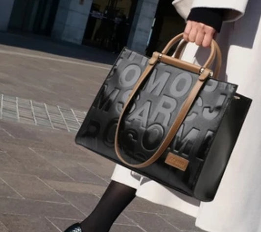 Female Large Capacity Top-Handle Bag Lady's Handbag Casual Tote Girl Messenger Bag