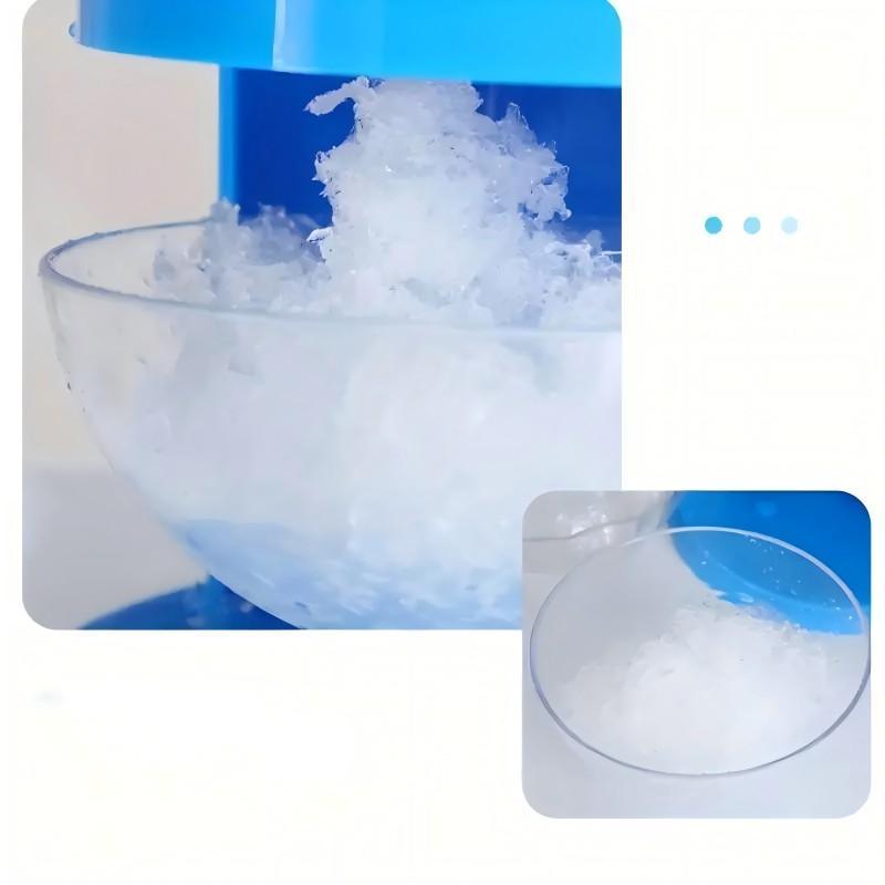 Ice Crusher Manual, Manual Ice Crusher Machine for Home, Ice Shaver with Hand Crank For Summer Parties And Barbecues