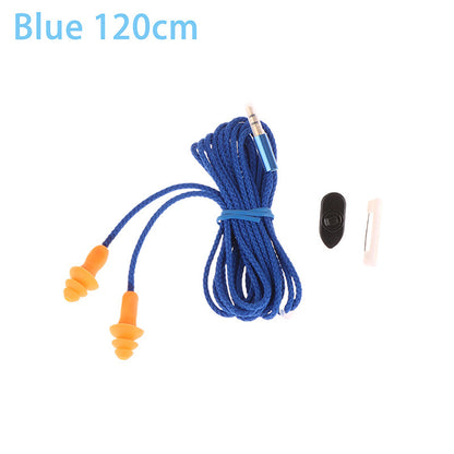 Safety Earbuds Soundproof Wired Headphones