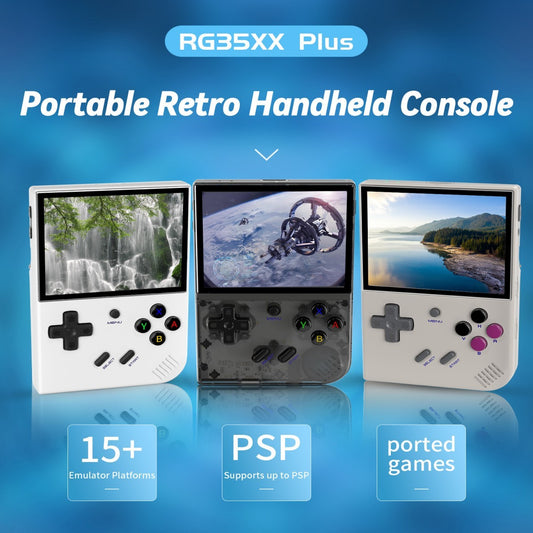 Vertical Handheld Retro Game Machine RG35XX PLUS