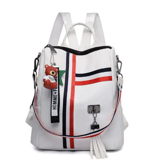Leather Travel Backpack