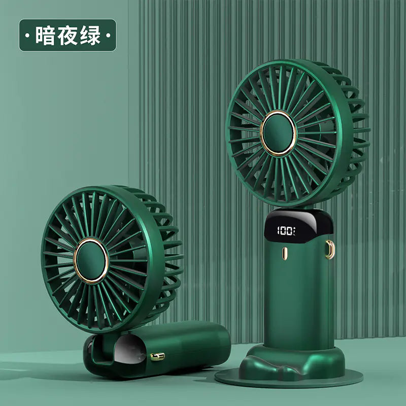 Mini USB Portable Desktop Folding Fan for Office Use -zd