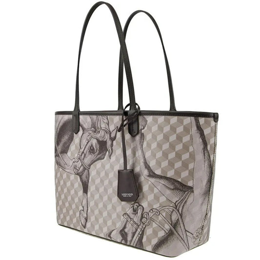 LOUP NOIR Italian Leather Tote Bag for Women Famous Brands Bag Casual Totes Large Capacity Noir Shoulder Bags Women's Bags High Quality